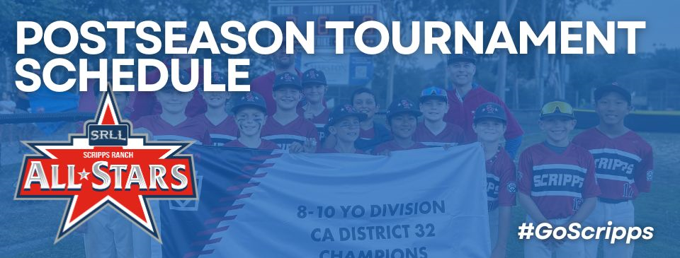 2026 Postseason Schedules
